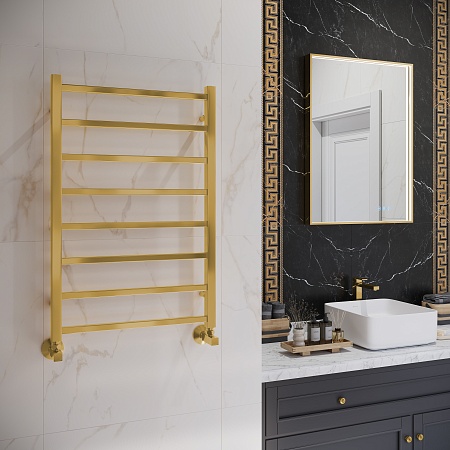 Ватикан П8 500х800 Полотенцесушитель TERMINUS Брашированное золото Самара - фото 3 Ватикан П8 500х800 Полотенцесушитель TERMINUS Брашированное золото Самара - фото 3