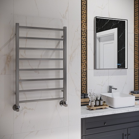 Ватикан П8 500х800 Полотенцесушитель TERMINUS Оружейная сталь Самара - фото 3